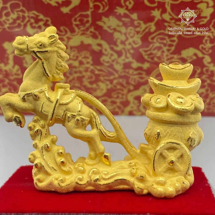 豪华镀金马车 - 99.99 纯金