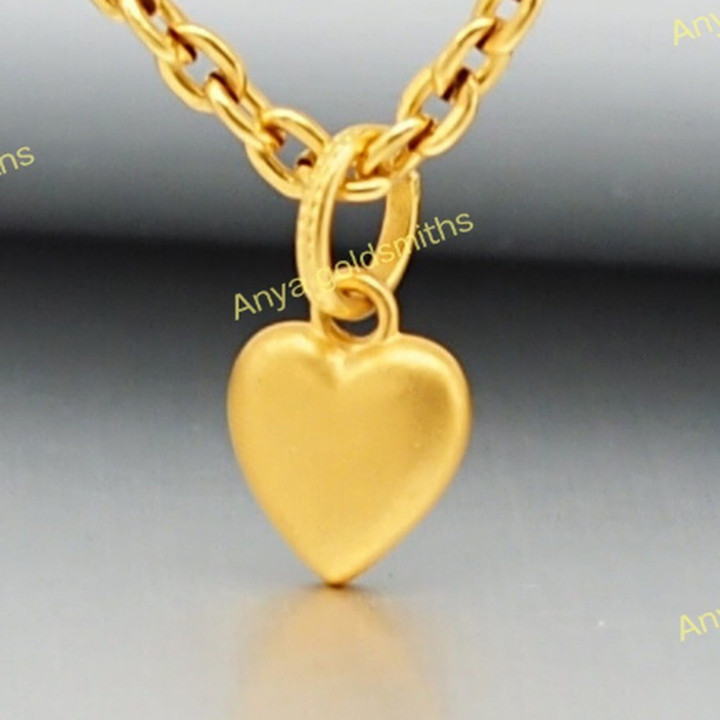 Anya Gold Letter Pendant (A-M) - 99.9% Pure