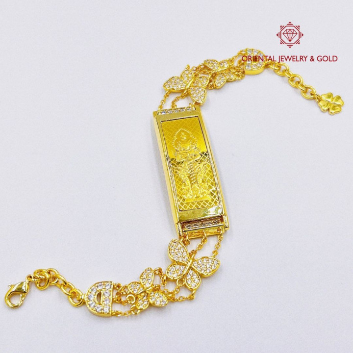 OJ GOLD Thao Wessuwan Gold Bracelet (96.5 Purity)
