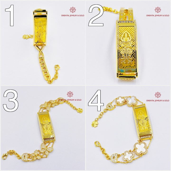 OJ GOLD Thao Wessuwan Gold Bracelet (96.5 Purity)