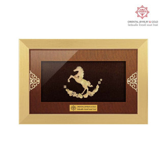 纯金相框 | OJ GOLD，99.99 真金礼品