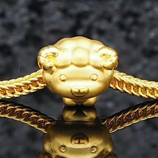 Genuine Gold Anya Charm - Year of the Goat (1/2 gram)