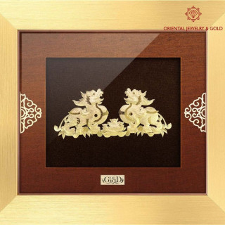 24K Gold Picture Frame - Luxury OJ GOLD Dcor and Gifts