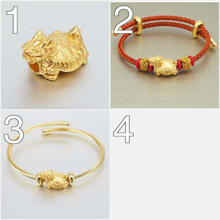 纯金安雅龙龟摆件 - 收藏珍品