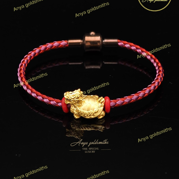 纯金安雅龙龟摆件 - 收藏珍品