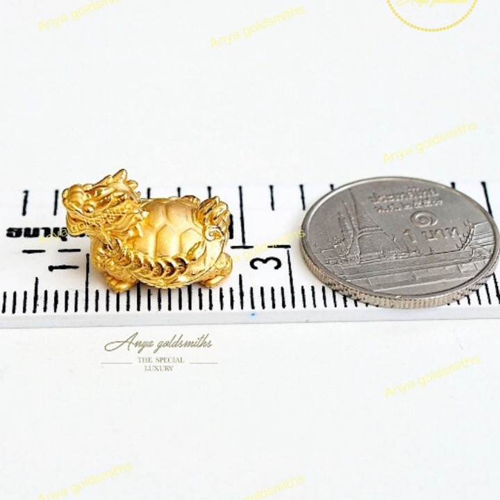 纯金安雅龙龟摆件 - 收藏珍品