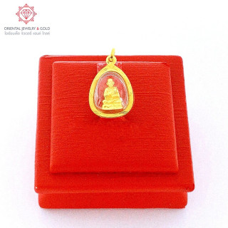 Somdej Toh Luang Pho Toh Gold Pendant (90 Pure, Waterproof)