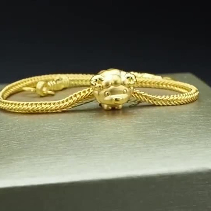 Genuine Gold Anya Charm - Year of the Goat (1/2 gram)