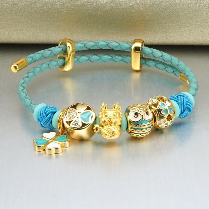 纯金安雅吊坠 | 龙年收藏品