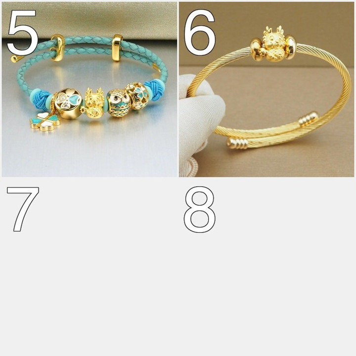 纯金安雅吊坠 | 龙年收藏品