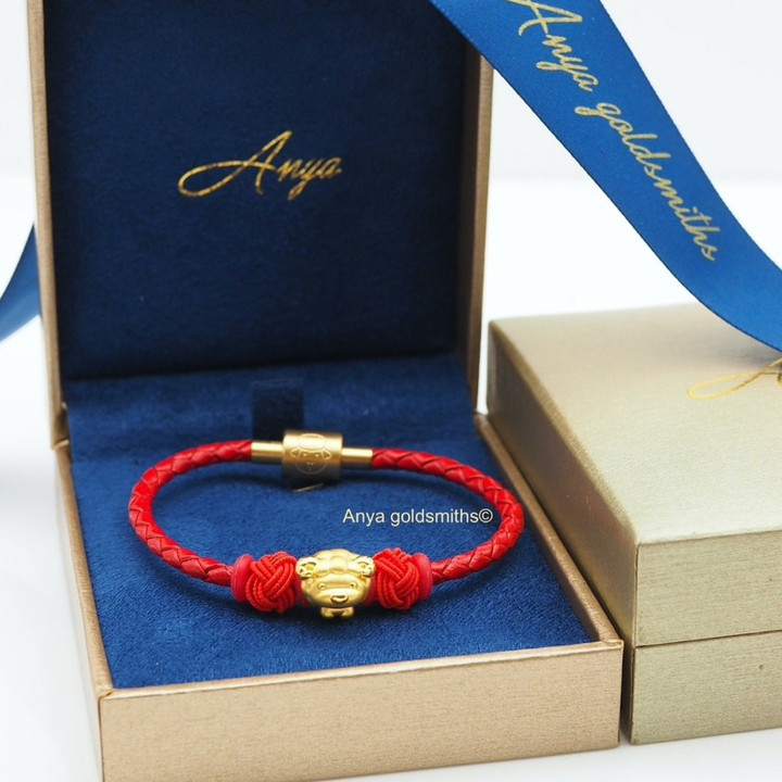 Genuine Gold Anya Charm - Year of the Goat (1/2 gram)