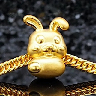 Year of the Rabbit Anya Charm - .999 Gold Pendant