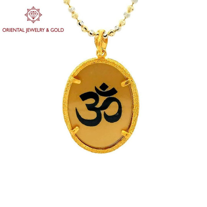 OJ GOLD 3D 象头神吊坠 - 纯金，可转售，品质保证