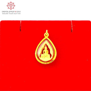 Genuine 90 Pure Gold Luang Phor Sothorn Pendant (Size S)