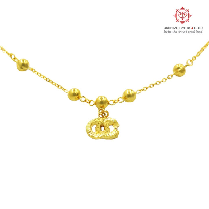 Genuine Gold Necklace | OJ GOLD 1 Salung Pendant | 96.5 Purity