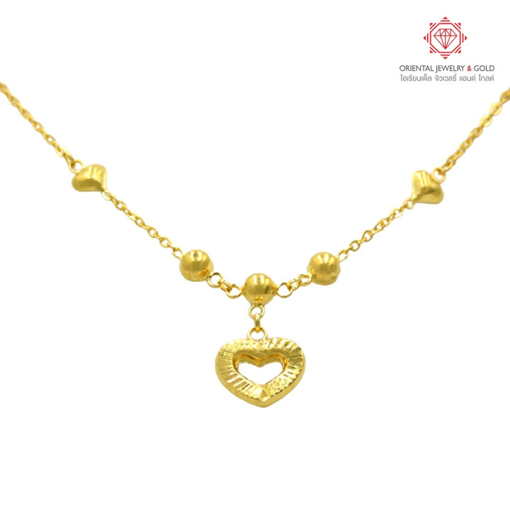 Genuine Gold Necklace | OJ GOLD 1 Salung Pendant | 96.5 Purity