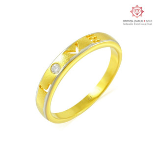 真钻黄金戒指 | OJ GOLD 结婚戒指