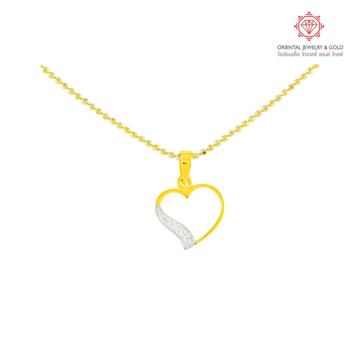 OJ GOLD Diamond Pendant: Genuine Diamond, 100 Pure Gold