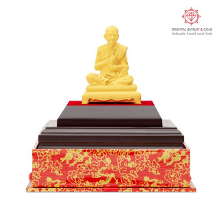 Luang Pho To Gold Plated Statue | Pure and Prestigious