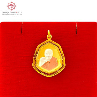 OJ GOLD Luang Pu Thuad Pendant (90 Pure Gold)