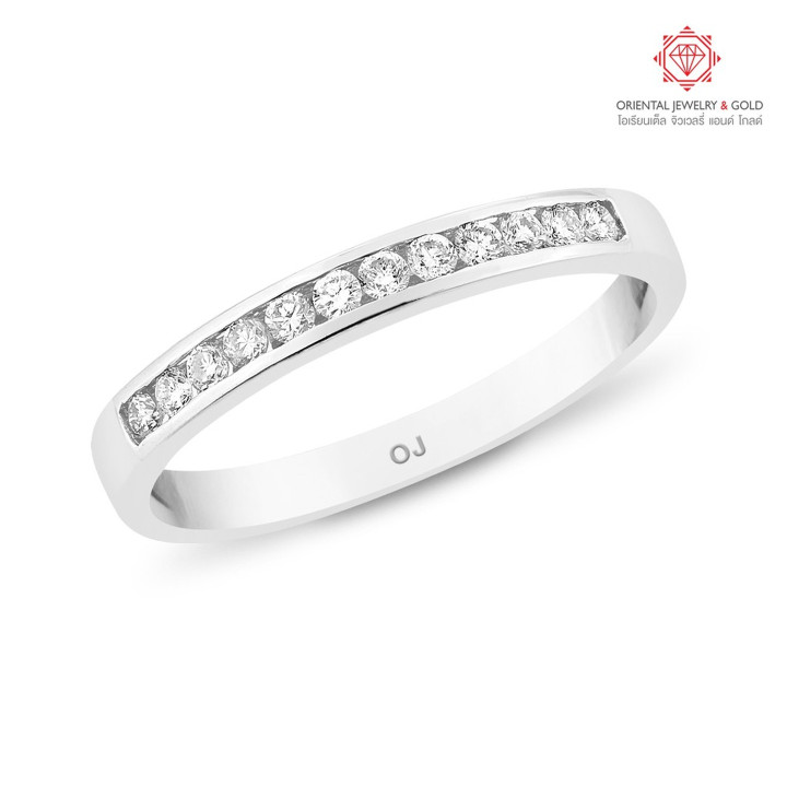 Genuine Diamond and Gold Eternity Ring | OJ GOLD Jewelry