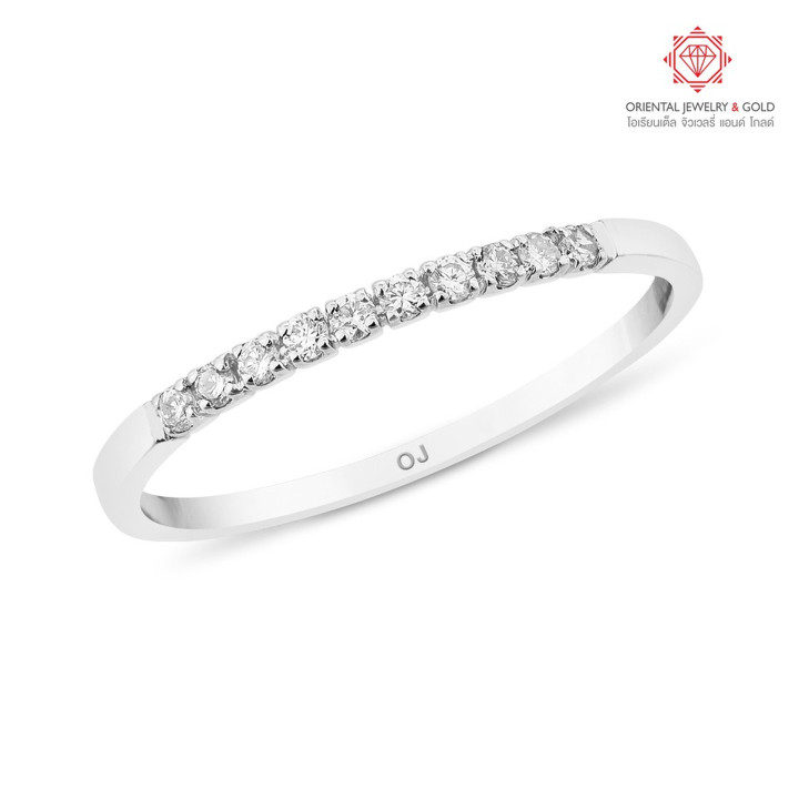 OJ GOLD Diamond Ring: 100 Clarity, Pure Gold and Warranty