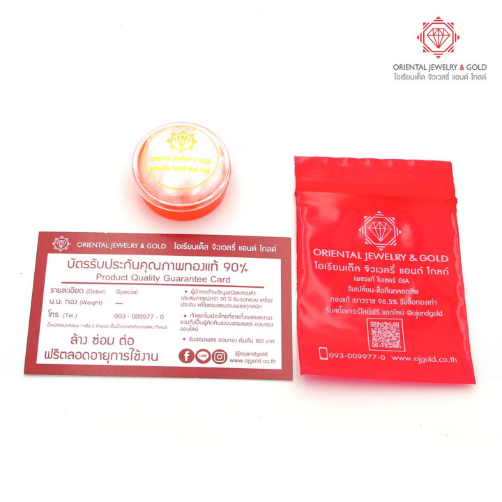 纯金耳环：双链星形吊坠 - OJ GOLD