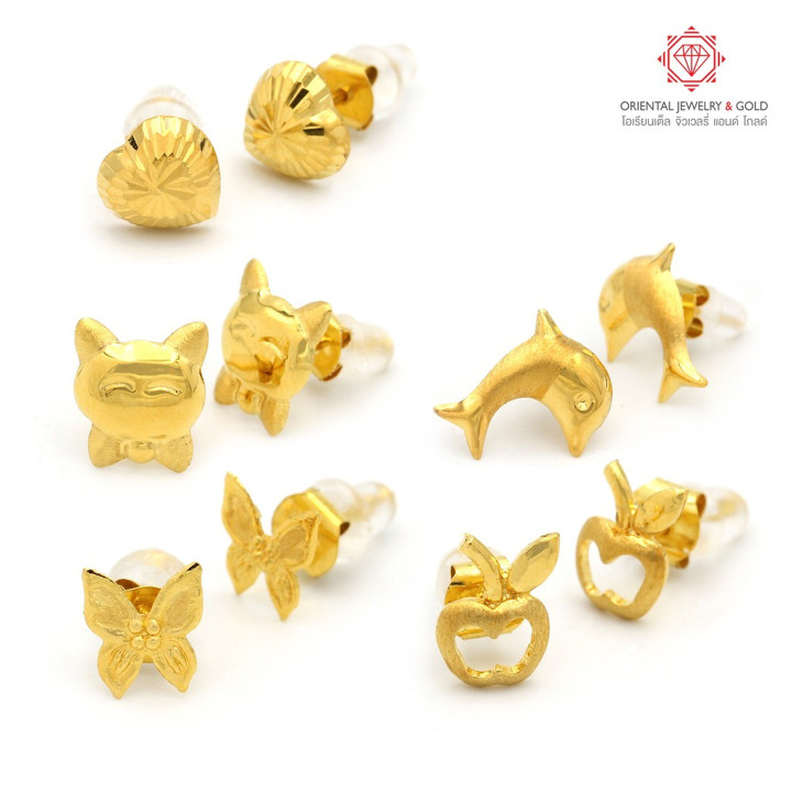 OJ GOLD 90纯金耳环 - VIP品质和转售价值