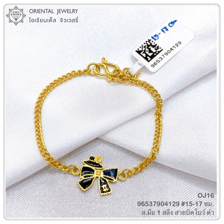 真金手镯 | OJ GOLD，双色珐琅设计