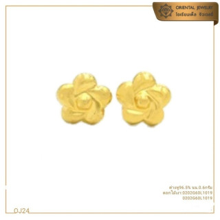 Genuine Gold Earrings | 0.6 Grams, 96.5 Purity, Resaleble Options