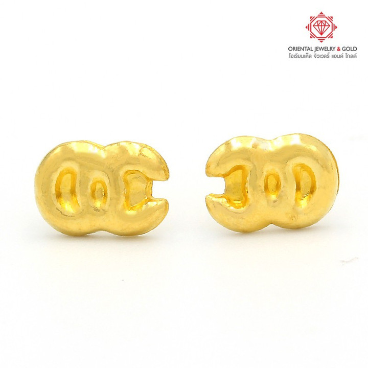 Genuine Gold Earrings | 0.6 Grams, 96.5 Purity, Resaleble Options