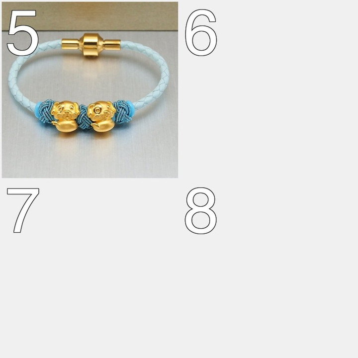 纯金安雅吊坠 | 狗年收藏品