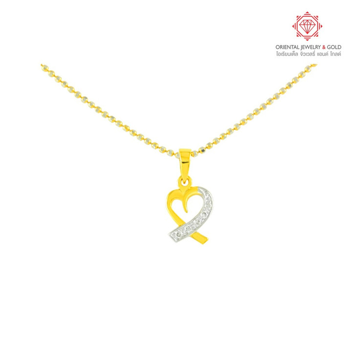 OJ GOLD Diamond Pendant | 10k Solid Gold and Certified Diamond