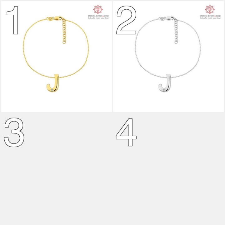 OJ GOLD 18K Diamond Bracelet - Personalized, Authentic and Radiant