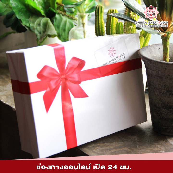 OJ GOLD 18K金钻石手链（字母F）