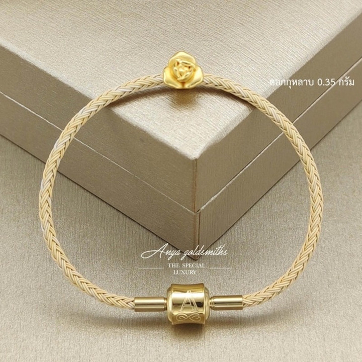 玫瑰金 Anya 吊坠 | 99.9% 纯金