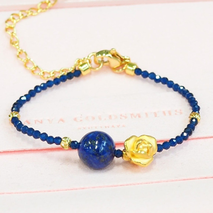 玫瑰金 Anya 吊坠 | 99.9% 纯金