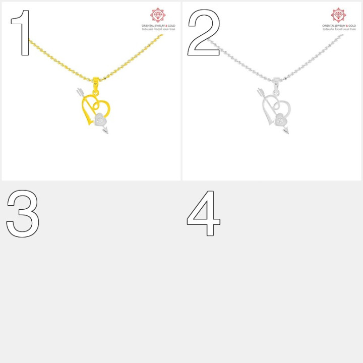 OJ GOLD Diamond Pendant | 10K Solid Gold and Certified Diamonds