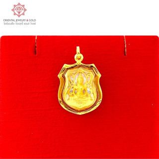 Real Gold Luang Pho Sothorn Pendant | 90 Pure Gold