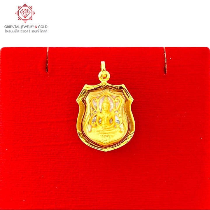 Real Gold Luang Pho Sothorn Pendant | 90 Pure Gold
