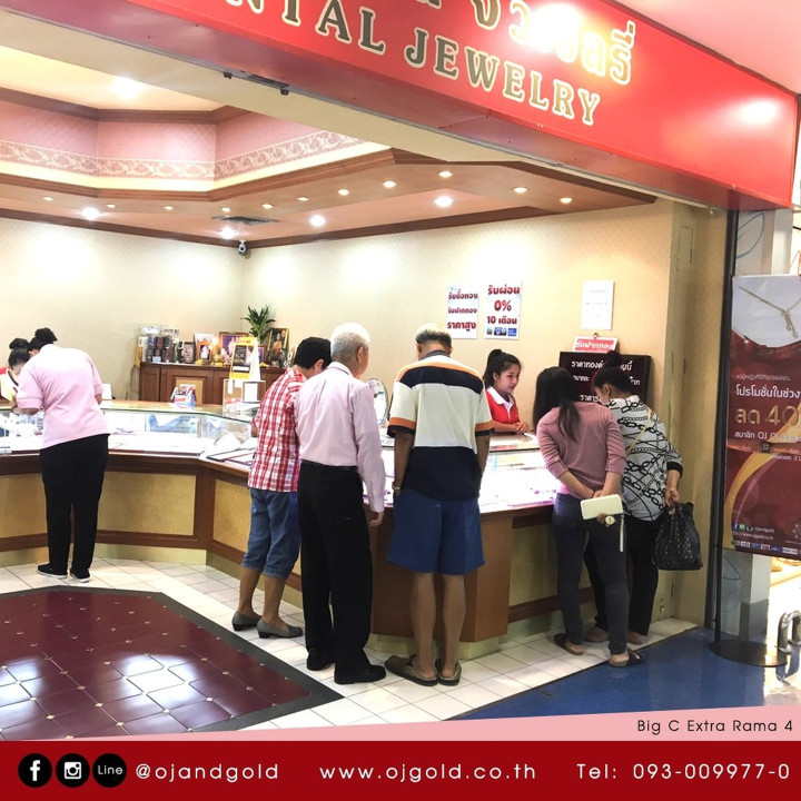 Genuine Gold Earrings (1 Gram) - Flower Design by OJ GOLD