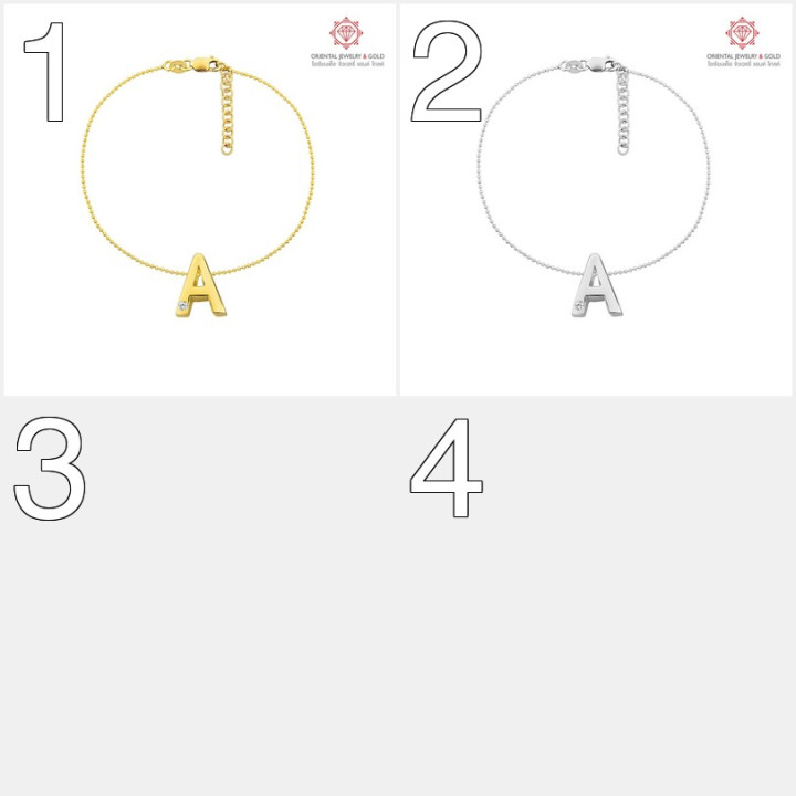 سوار OJ GOLD مرصع بالألماس عيار 18 قيراطًا | فخامة وبريق