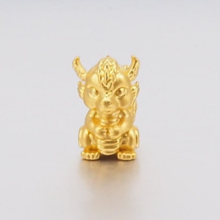 Pure Gold Baby Dragon Charm - Anya Collection