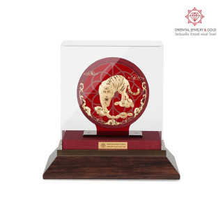 24K Gold Picture Frame | Luxury Art Decor and Gift