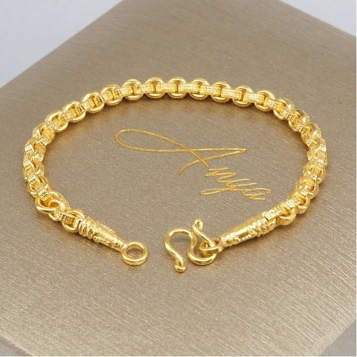 Pure Gold Children's Bracelet - .965 Fine Gold, Gift for Little Ones