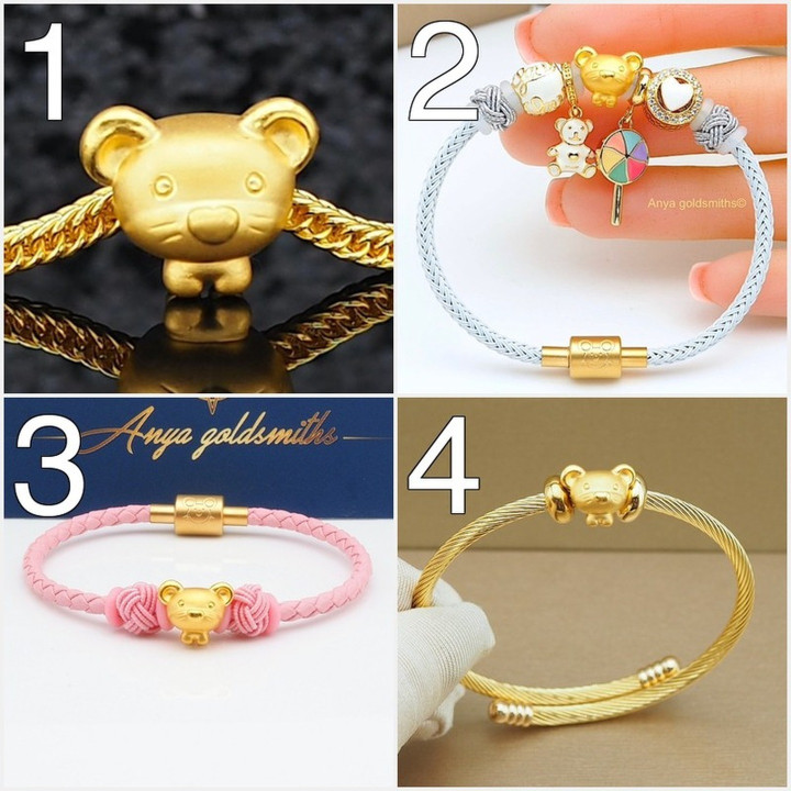 2020 Anya 黄金老鼠吊坠 | .999 纯金 | 收藏品