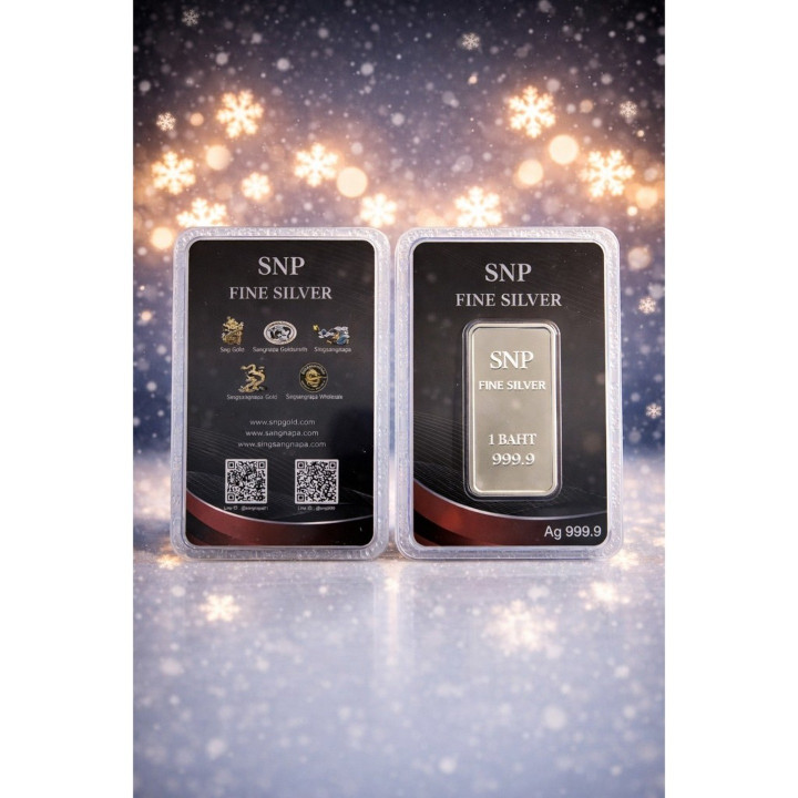 Deux lingots d'argent fin 999 - 0,15 oz chacun