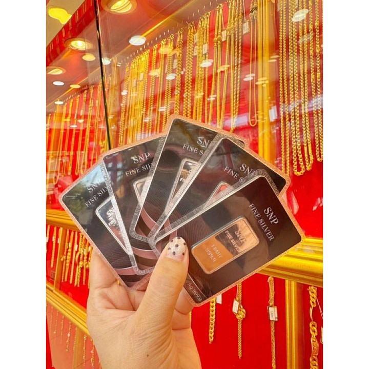 999.9纯银条（1泰铢）