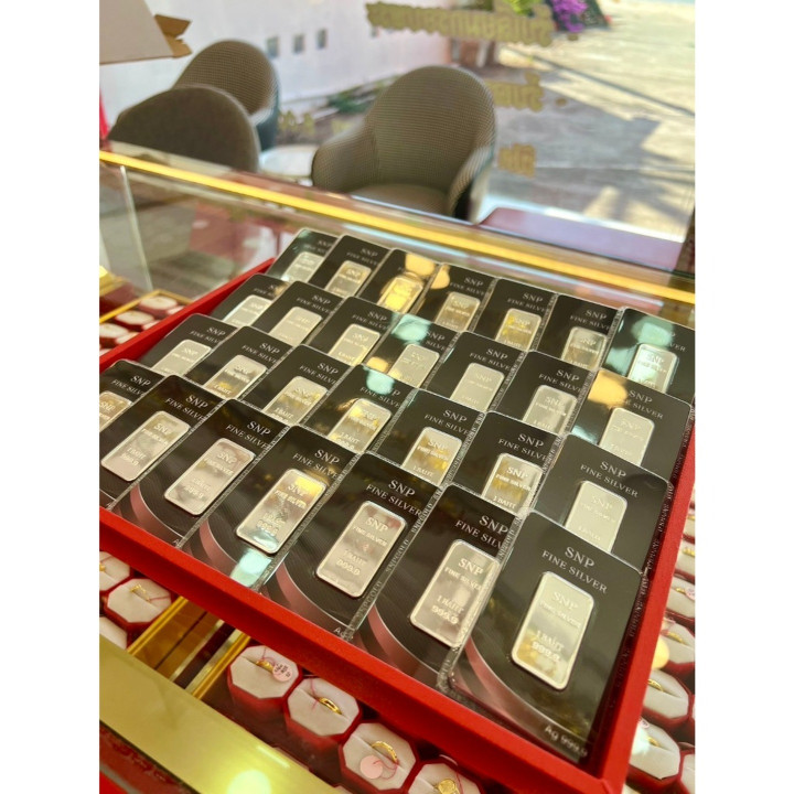 999.9纯银条（1泰铢）