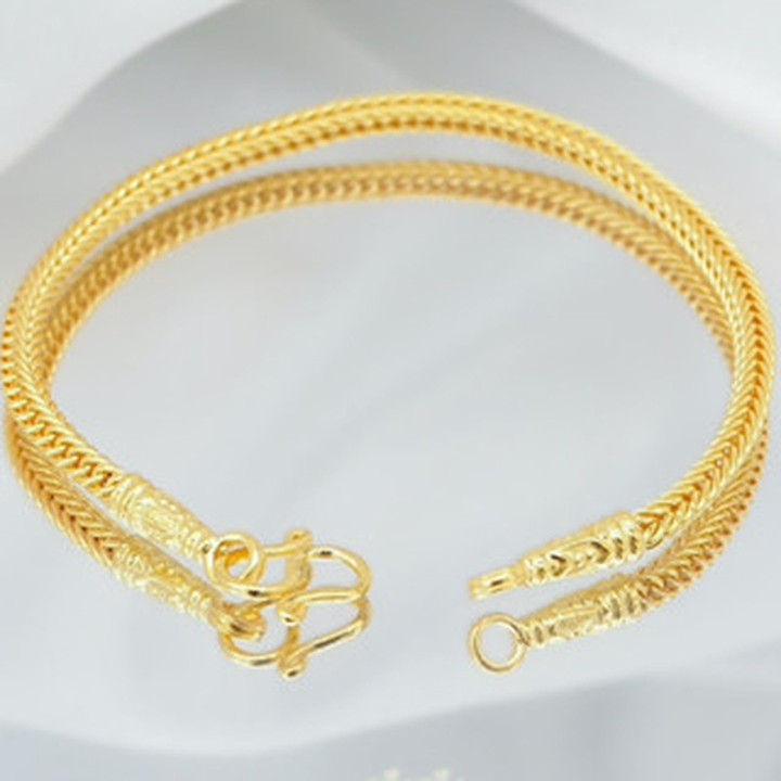 Pure Gold Children's Bracelet - .965 Fine Gold, Gift for Little Ones
